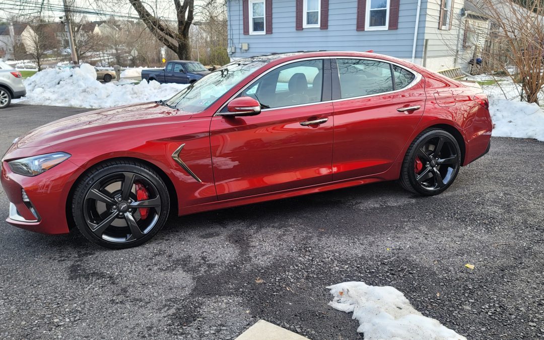 Genesis G70 with Ceramic Pro Sport