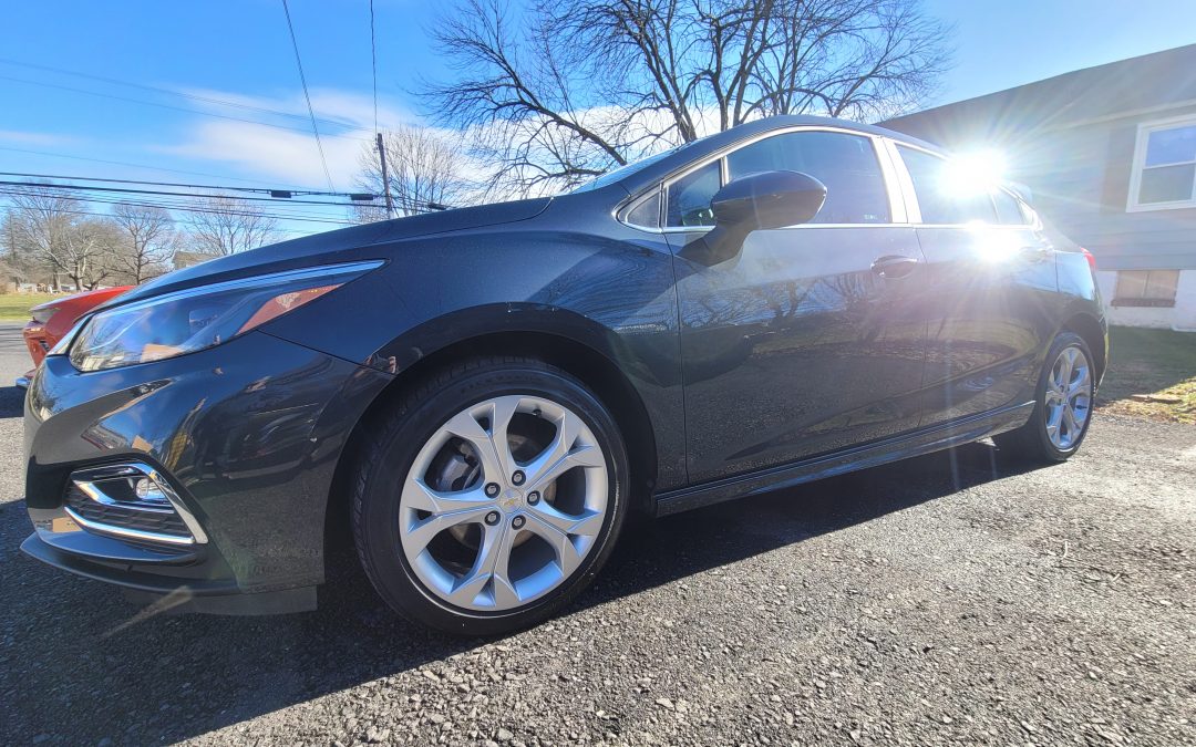 Ceramic Pro Top Coat on Chevy Cruze, Collegeville, PA