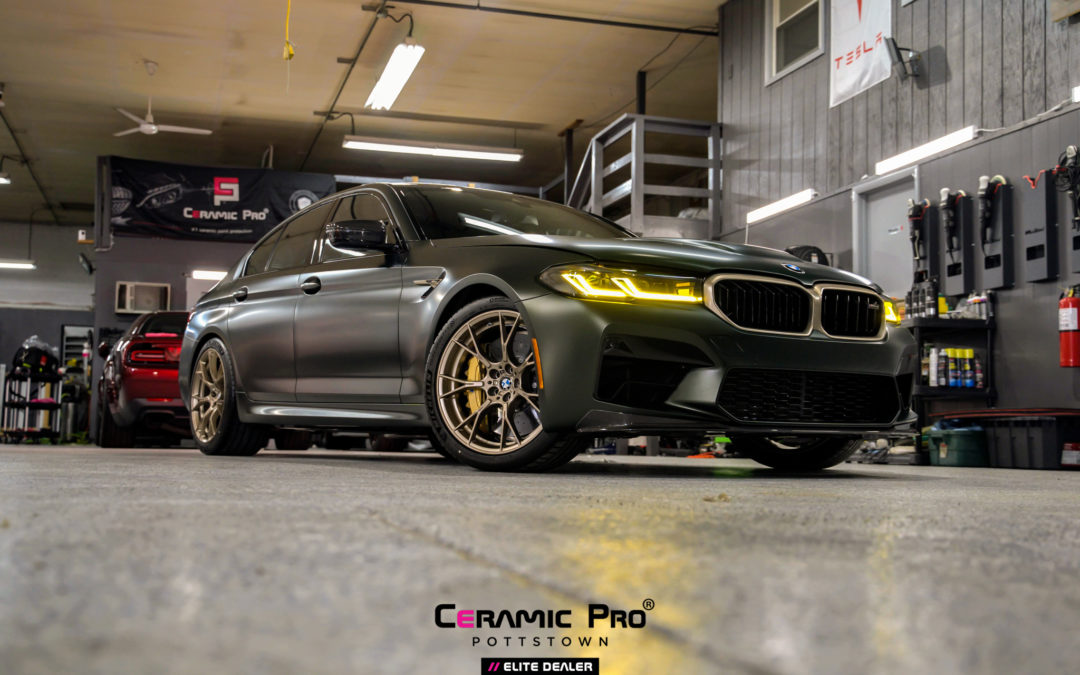BMW M5 Comp Frozen Deep Green Metallic