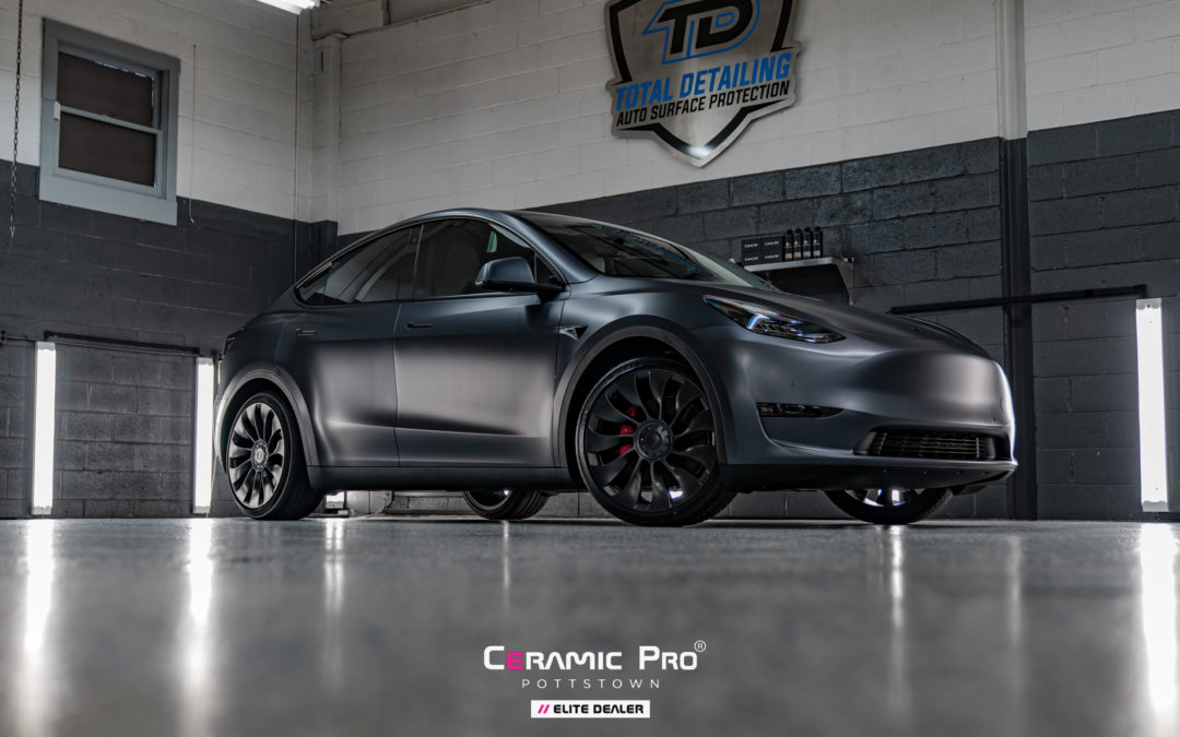 2022 Tesla Model Y – Full Body MATTE Paint Protection Film