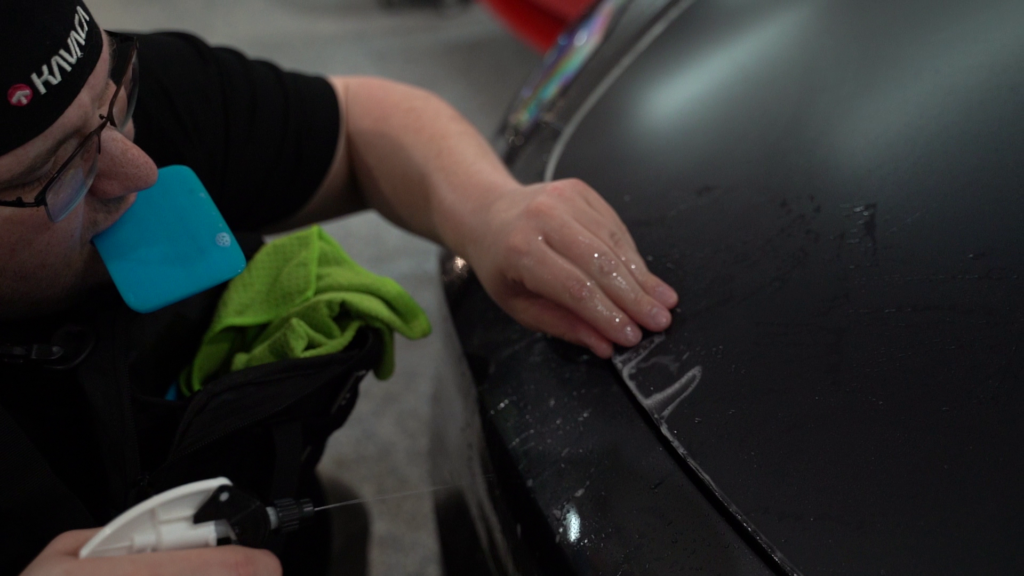 Total Detailing installs Gloss and Matte Tesla Paint Protection