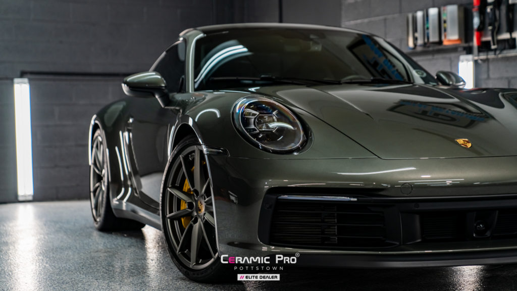 2020 Porsche 911 with paint protection installed by professionals at Total Detailing
