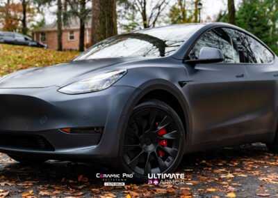 Gray Tesla Model Y Full Body MATTE PPF