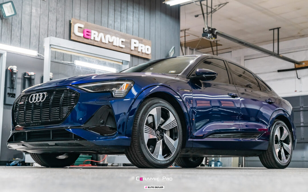 Audi E-Tron Ceramic Coating & Window Tint