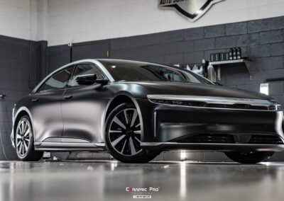 Black LUCID AIR – Full MATTE PPF