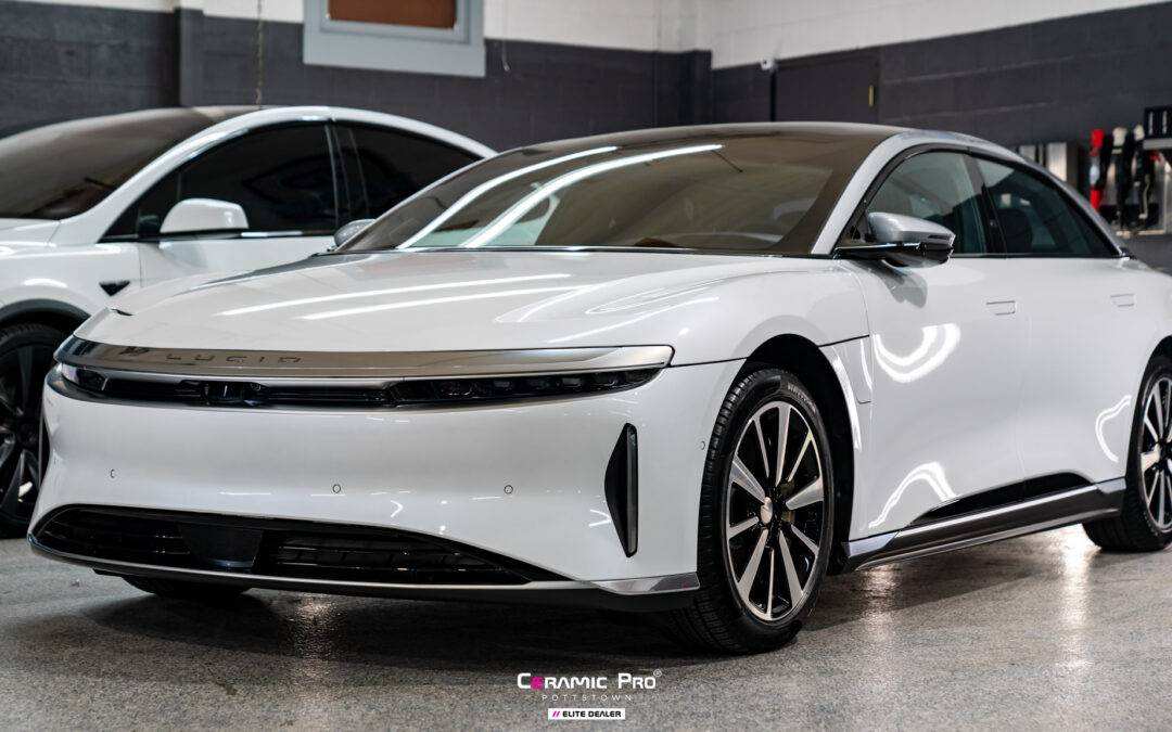 White LUCID Air – PPF & Ceramic Coating