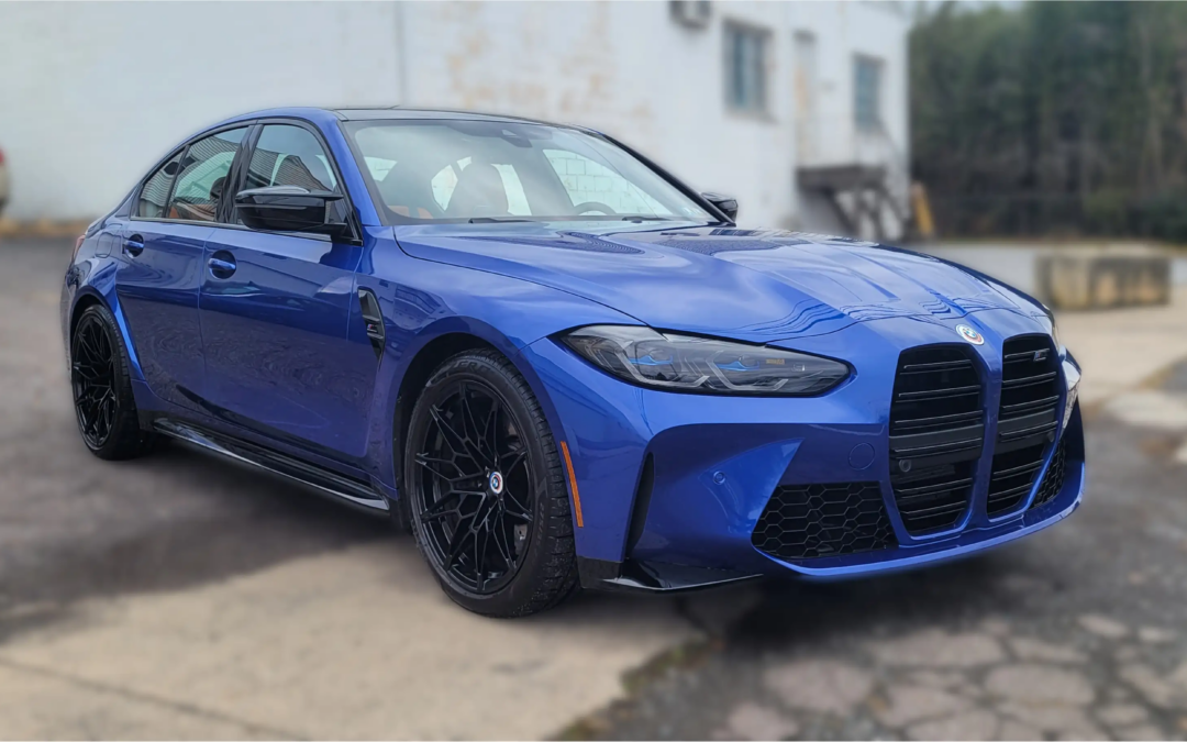 Blue BMW M3 Ceramic Coating & PPF