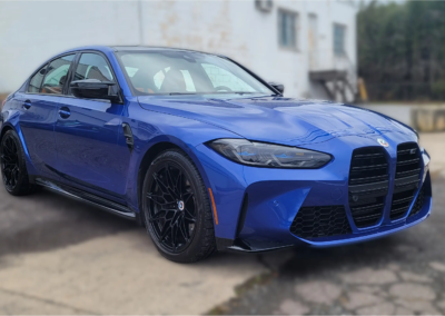 Blue BMW M3 Ceramic Coating & PPF
