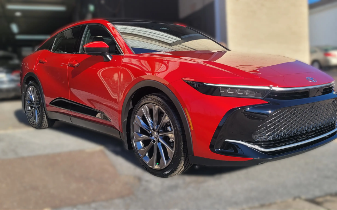 Red Toyota Crown Ceramic Coating & PPF