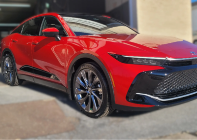 Red Toyota Crown Ceramic Coating & PPF