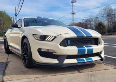 White Shelby GT350 Ceramic Coating & PPF