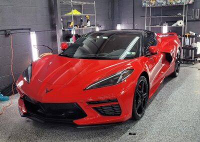 C8 corvette Ceramic Coating, PPF & Window Tint