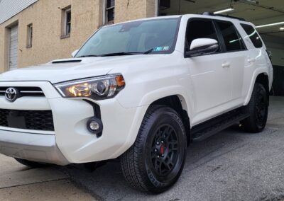 TRD 4Runner white Ceramic Pro Ceramic IR Window Tint