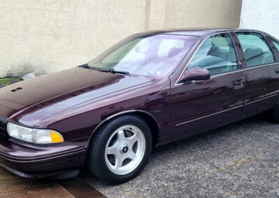 96 Impala ss Lingenfelter Edition 2 step polish with wheels off
