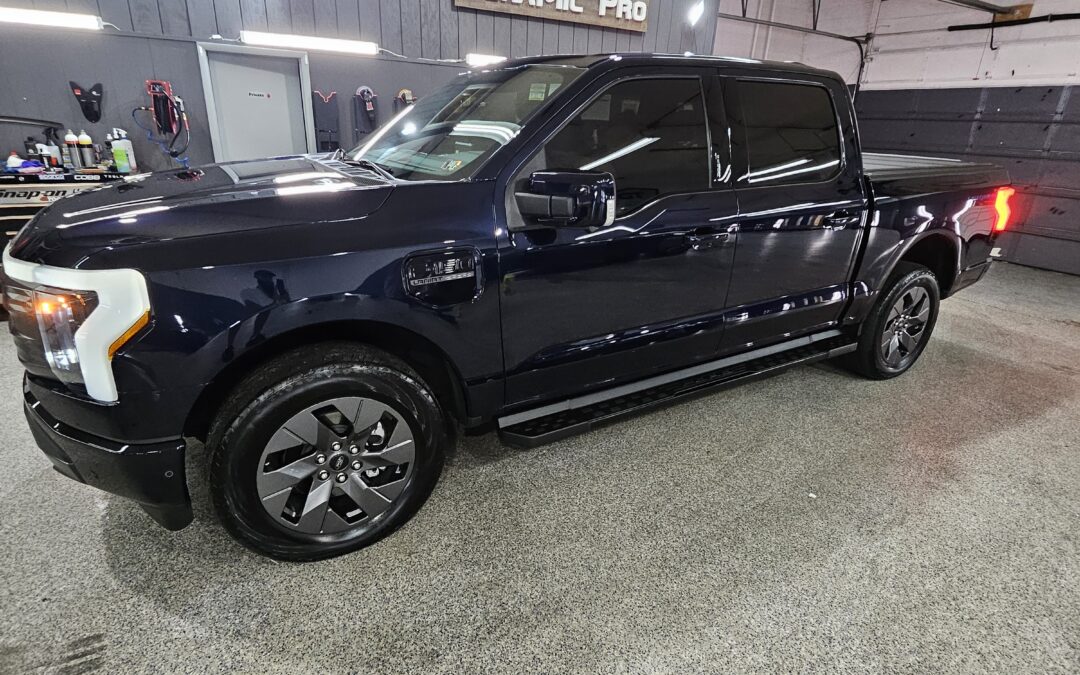 2024 blue ford lightning Ceramic Coating & PPF