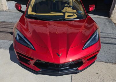 2024 Red Chevy C8 Ceramic Coating & PPF