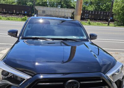 2025 Toyota 4runner blue Ceramic Coating, PPF & Window Tint
